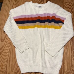 MACARON Colorful Striped Sweater in Women’s size Small